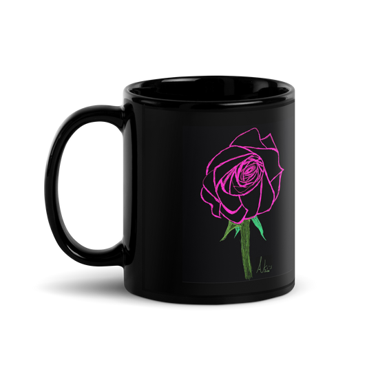 Black Glossy Mug - 11oz/325ml