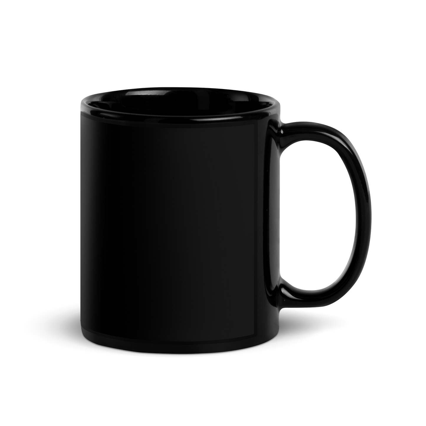 Black Glossy Mug - 11oz/325ml