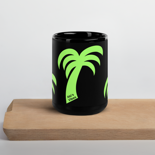 Black Glossy Mug - 15oz/444ml