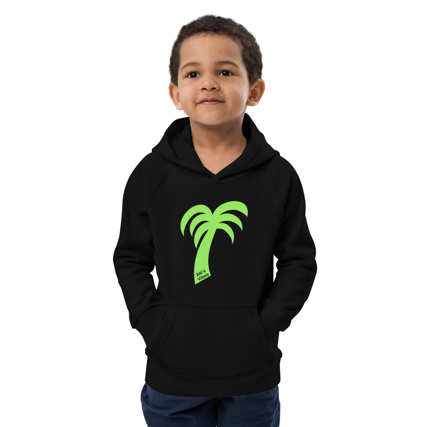 Kids Eco Hoodie ~ Phoenix, front (3 colours)