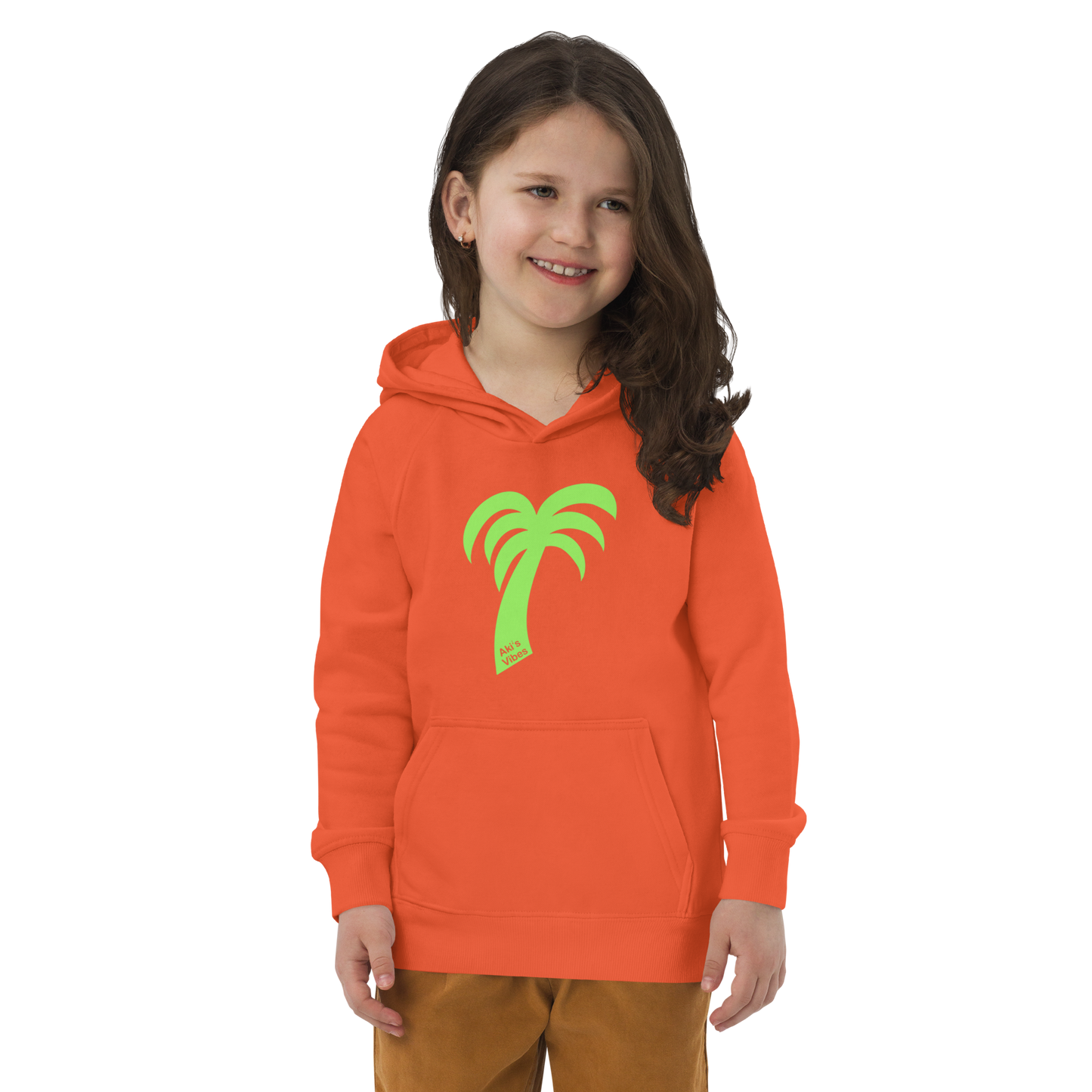 Kids Eco Hoodie ~ Phoenix, front (3 colours)