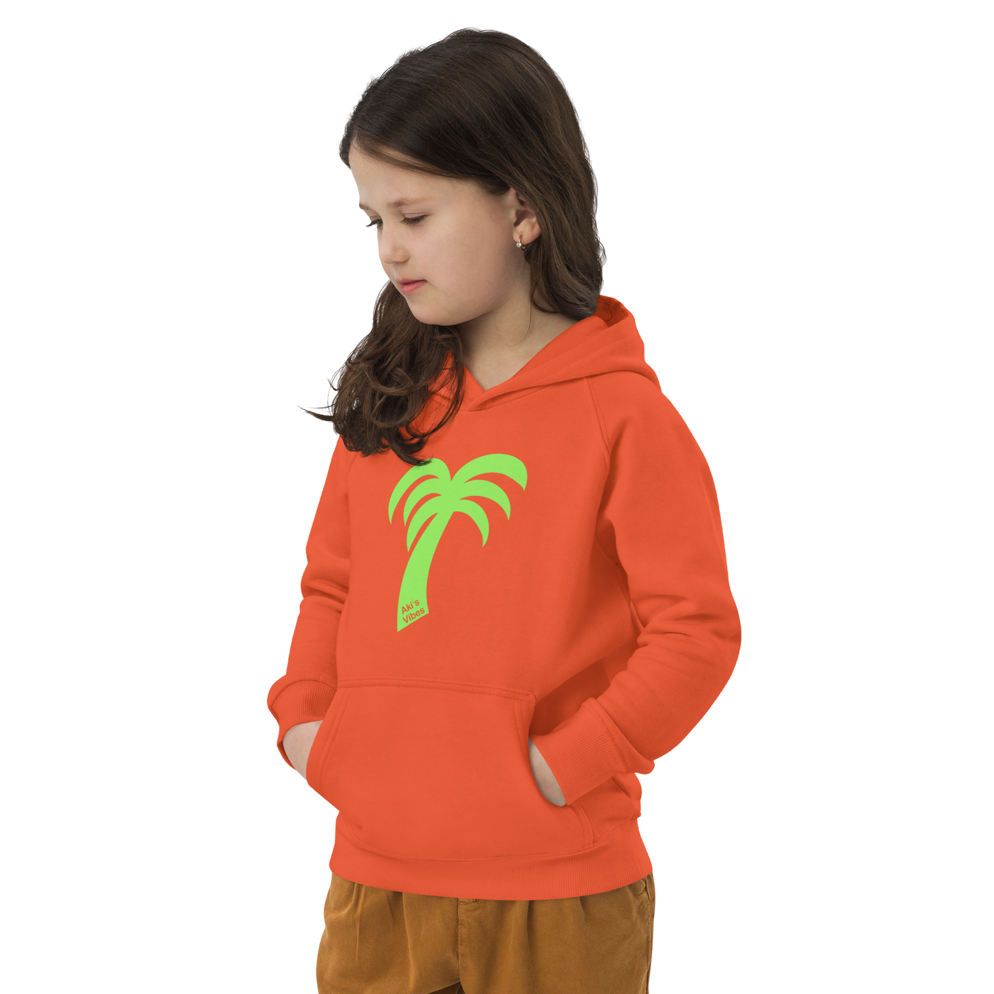 Kids Eco Hoodie ~ Phoenix, front (3 colours)