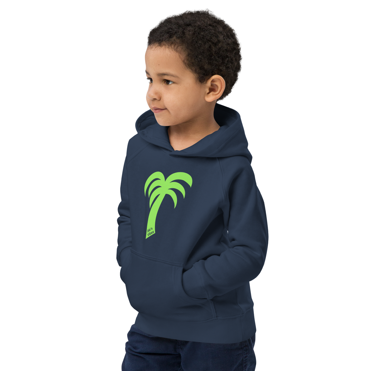 Kids Eco Hoodie ~ Phoenix, front (3 colours)