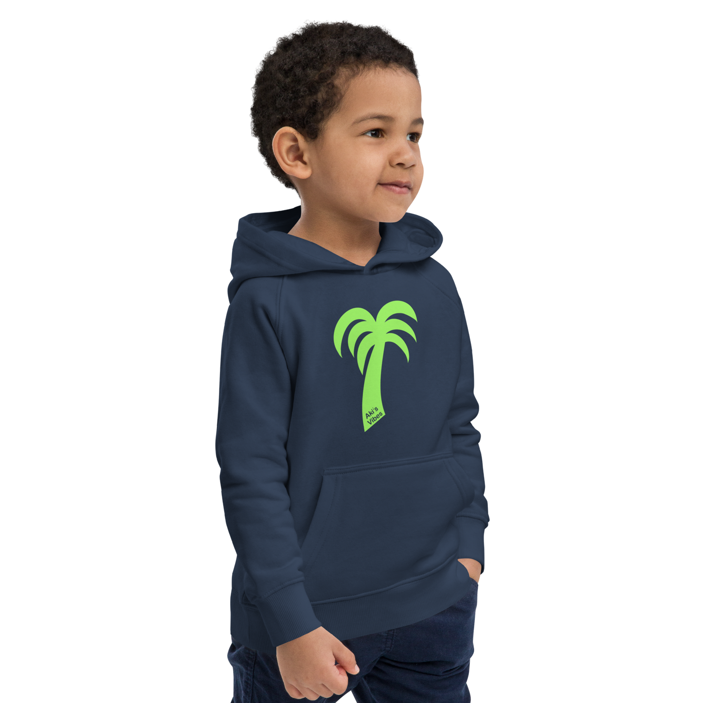 Kids Eco Hoodie ~ Phoenix, front (3 colours)