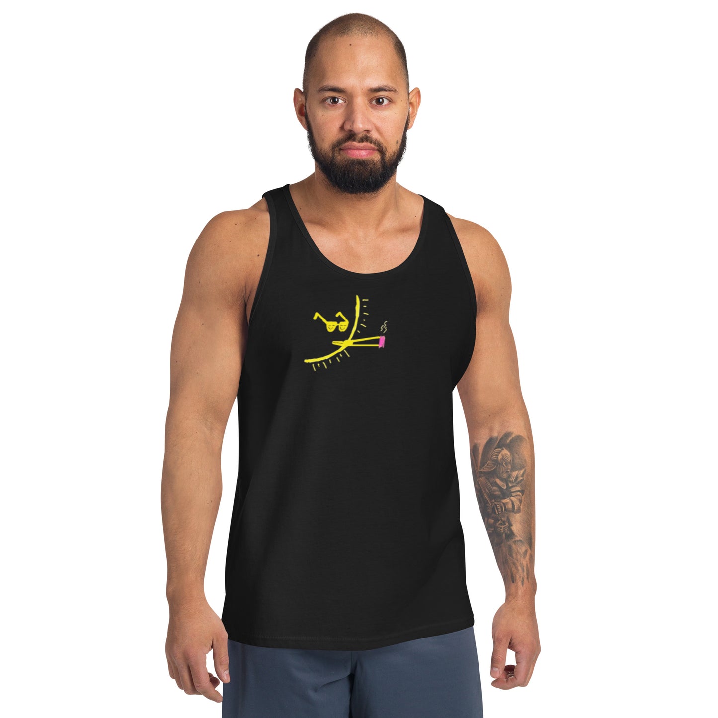 Unisex Tank Top ~ Sun, front (2 colours)