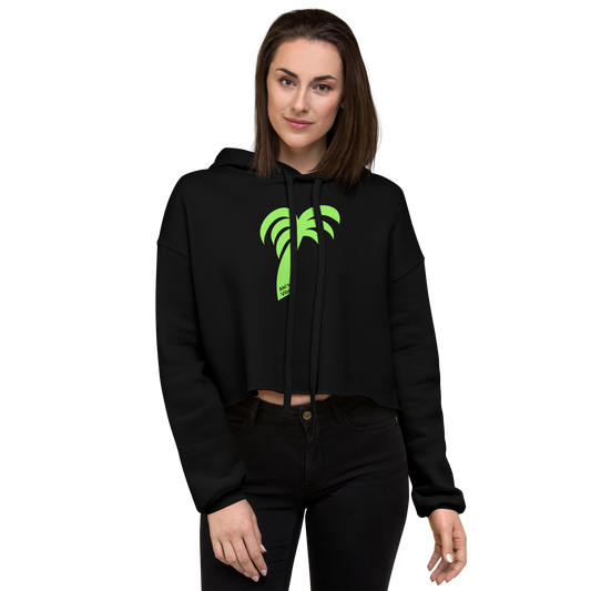 Women's Crop Hoodie ~ Phoenix, front (2 colours)